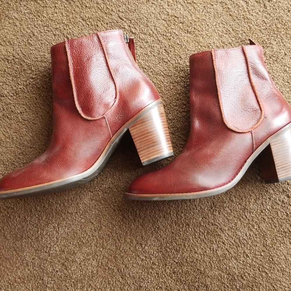 Matisse Leather Heeled Boots